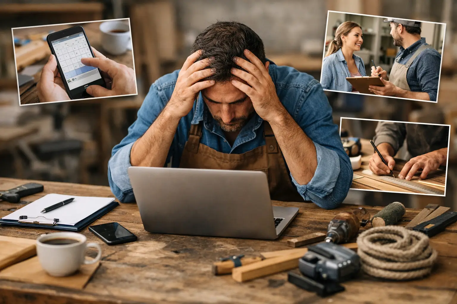 7 solutions simples pour artisans débordés