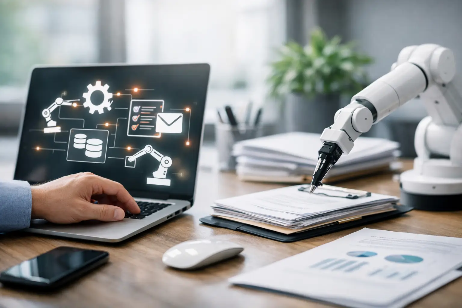 Automatisation des processus administratifs