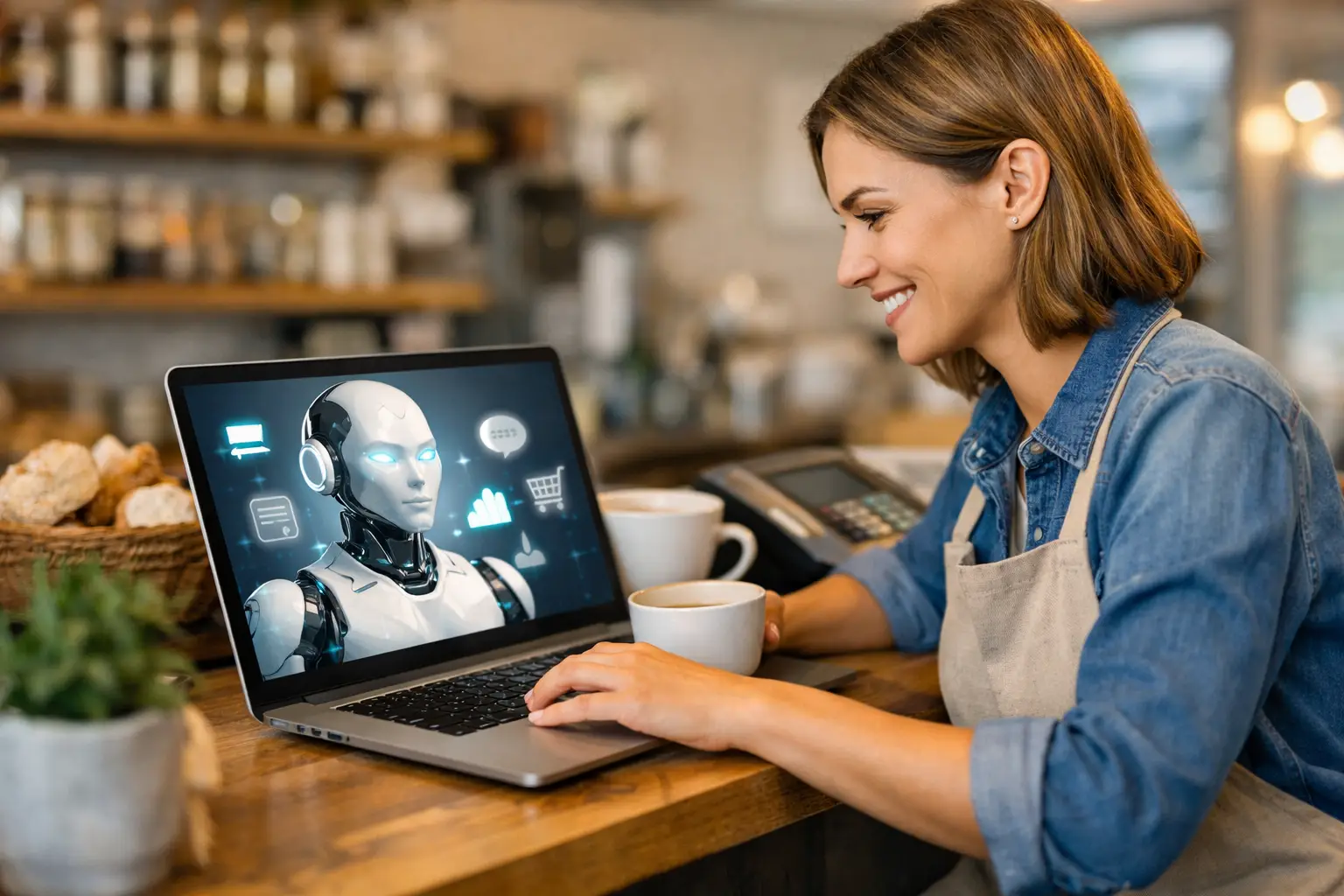 IA pour petite entreprise locale: cas utiles
