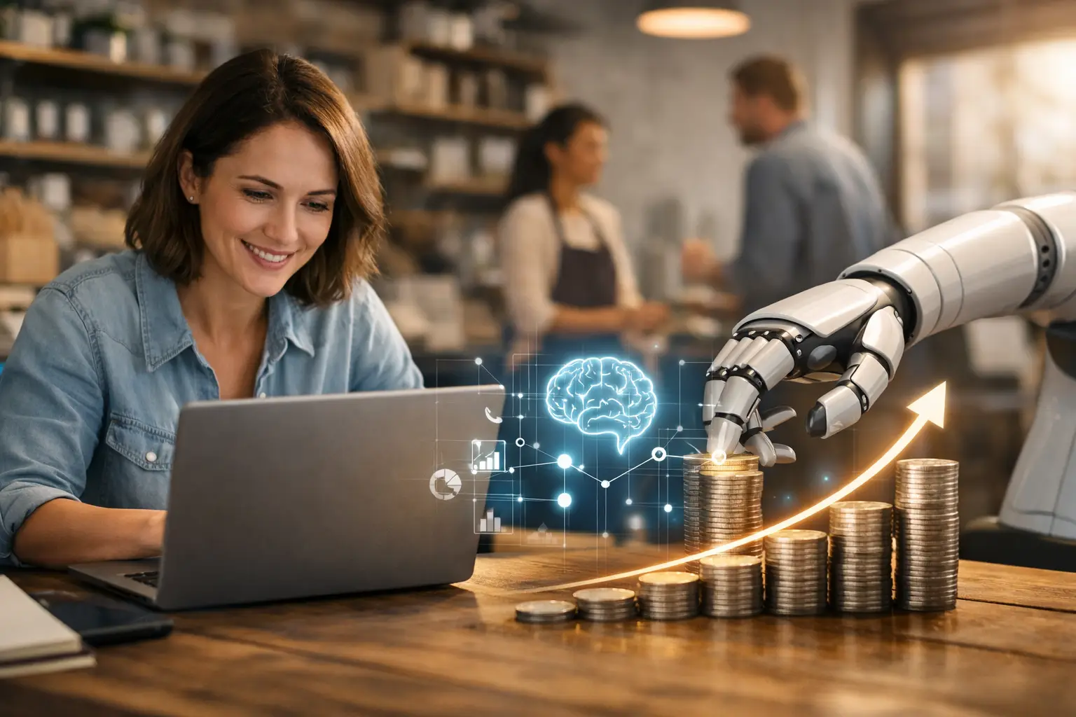 IA pour PME locales: des gains concrets